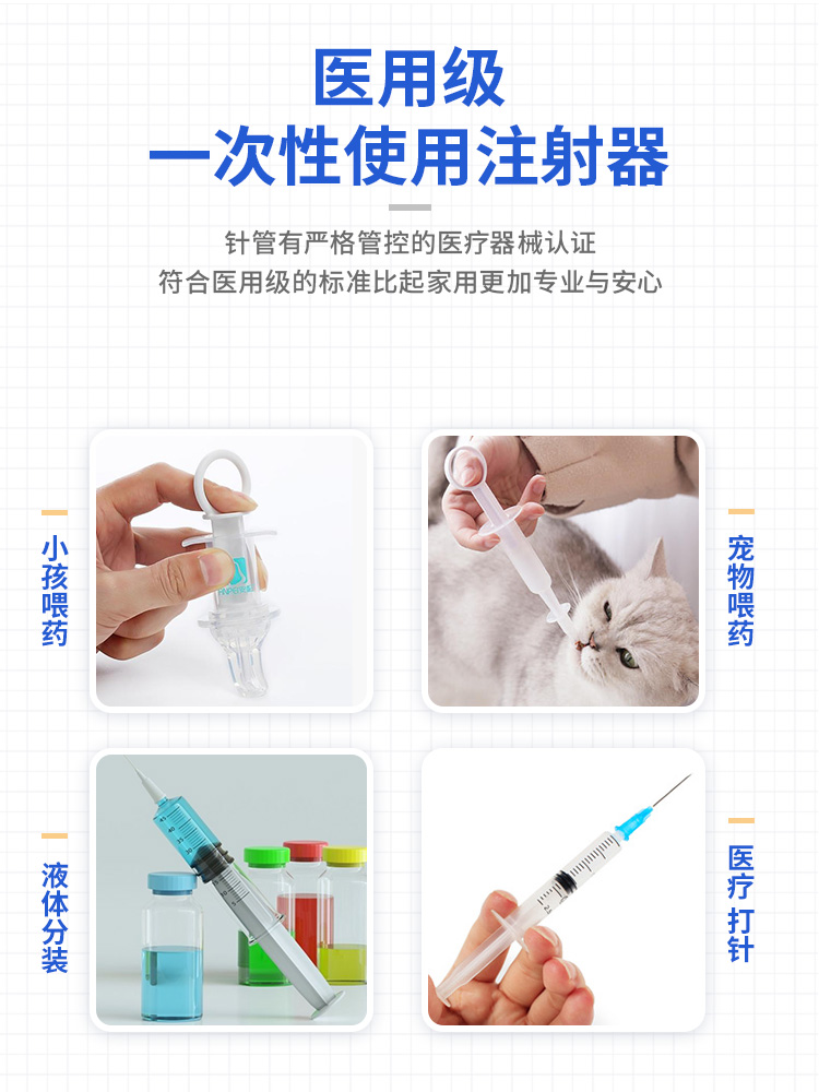 無(wú)菌注射器使用場(chǎng)景